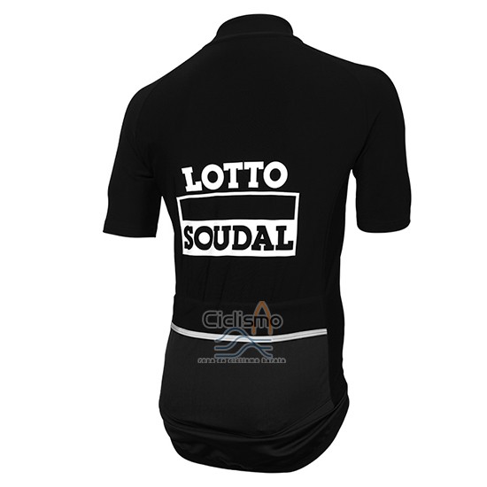 Lotto Soudal Ropa Ciclismo Culotte Corto 2016 Mangas Cortas Negro